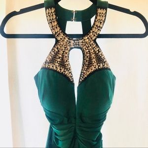 Windsor Sapphire green dress